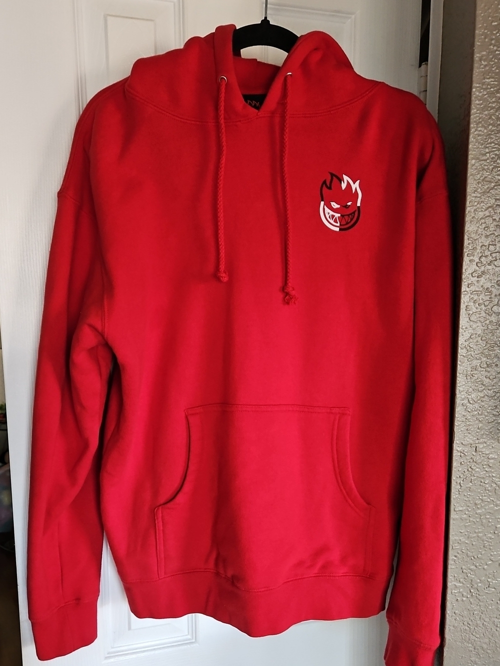 Spitfire Wheels Bighead Pullover Hoodie Red Men's Size Medium